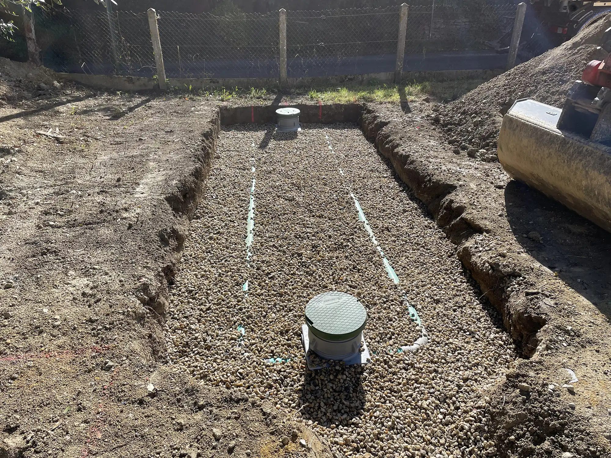 Assainissement avant